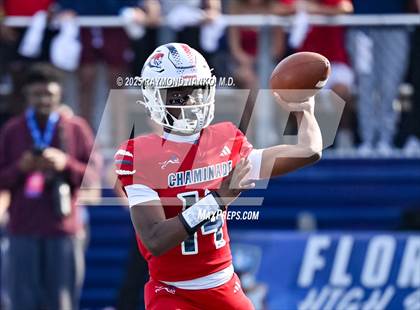 Thumbnail 2 in Chaminade-Madonna vs. Cardinal Newman (FHSAA 1A Final) photogallery.