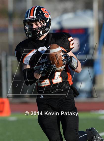 Thumbnail 2 in Xavier vs. Shelton (CIAC Class LL-Small Final) photogallery.