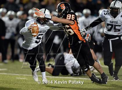 Thumbnail 2 in Xavier vs. Shelton (CIAC Class LL-Small Final) photogallery.