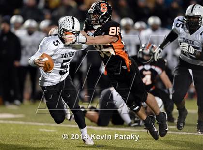 Thumbnail 3 in Xavier vs. Shelton (CIAC Class LL-Small Final) photogallery.
