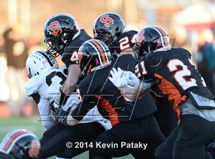 Thumbnail 1 in Xavier vs. Shelton (CIAC Class LL-Small Final) photogallery.