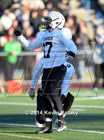 Thumbnail 2 in Xavier vs. Shelton (CIAC Class LL-Small Final) photogallery.