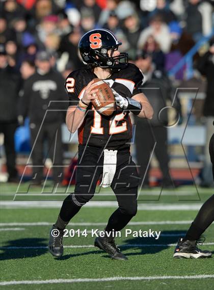Thumbnail 2 in Xavier vs. Shelton (CIAC Class LL-Small Final) photogallery.