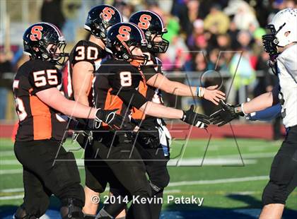 Thumbnail 2 in Xavier vs. Shelton (CIAC Class LL-Small Final) photogallery.