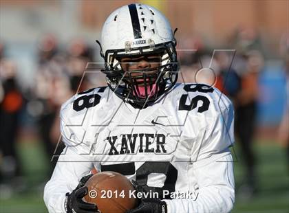Thumbnail 2 in Xavier vs. Shelton (CIAC Class LL-Small Final) photogallery.