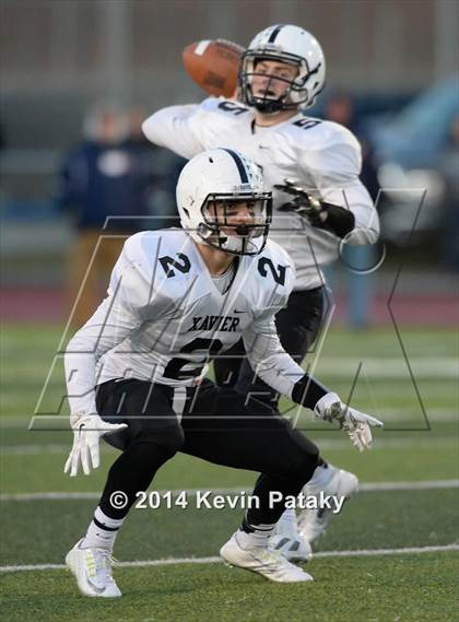 Thumbnail 1 in Xavier vs. Shelton (CIAC Class LL-Small Final) photogallery.