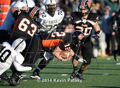 Thumbnail 3 in Xavier vs. Shelton (CIAC Class LL-Small Final) photogallery.