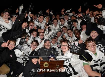 Thumbnail 1 in Xavier vs. Shelton (CIAC Class LL-Small Final) photogallery.