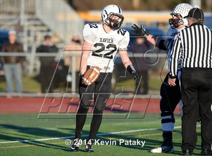 Thumbnail 3 in Xavier vs. Shelton (CIAC Class LL-Small Final) photogallery.