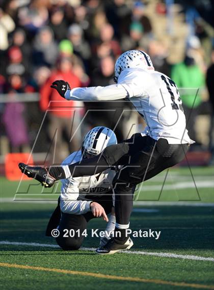 Thumbnail 1 in Xavier vs. Shelton (CIAC Class LL-Small Final) photogallery.