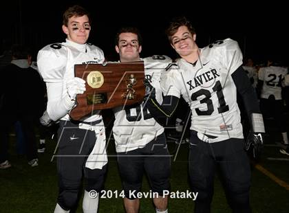 Thumbnail 1 in Xavier vs. Shelton (CIAC Class LL-Small Final) photogallery.