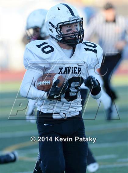 Thumbnail 3 in Xavier vs. Shelton (CIAC Class LL-Small Final) photogallery.