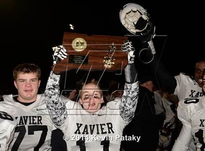 Thumbnail 1 in Xavier vs. Shelton (CIAC Class LL-Small Final) photogallery.