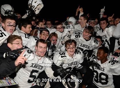Thumbnail 1 in Xavier vs. Shelton (CIAC Class LL-Small Final) photogallery.