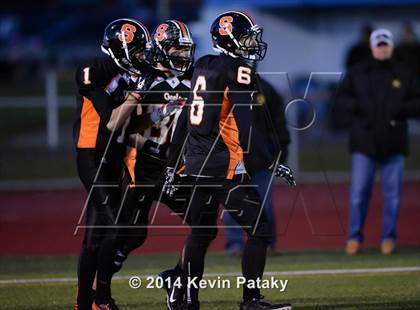 Thumbnail 1 in Xavier vs. Shelton (CIAC Class LL-Small Final) photogallery.