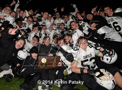 Thumbnail 2 in Xavier vs. Shelton (CIAC Class LL-Small Final) photogallery.