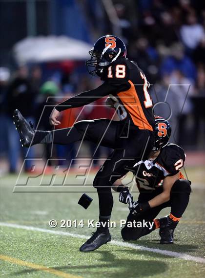 Thumbnail 1 in Xavier vs. Shelton (CIAC Class LL-Small Final) photogallery.
