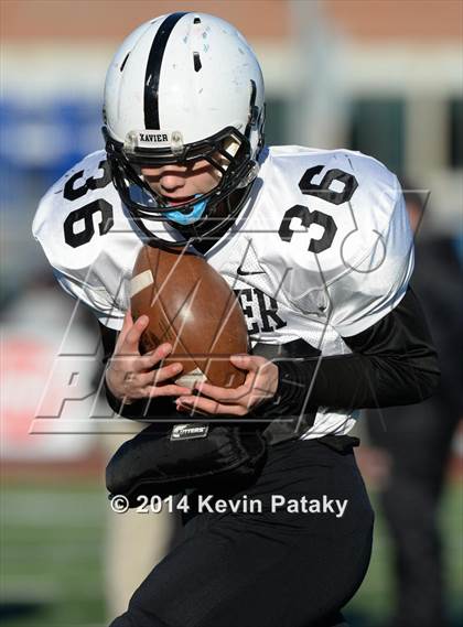 Thumbnail 1 in Xavier vs. Shelton (CIAC Class LL-Small Final) photogallery.