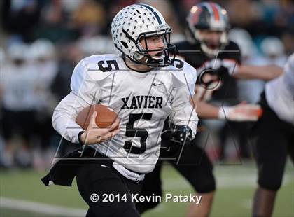 Thumbnail 2 in Xavier vs. Shelton (CIAC Class LL-Small Final) photogallery.