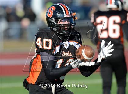 Thumbnail 2 in Xavier vs. Shelton (CIAC Class LL-Small Final) photogallery.