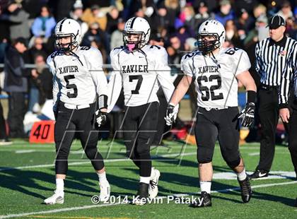 Thumbnail 3 in Xavier vs. Shelton (CIAC Class LL-Small Final) photogallery.