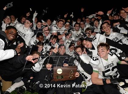 Thumbnail 1 in Xavier vs. Shelton (CIAC Class LL-Small Final) photogallery.