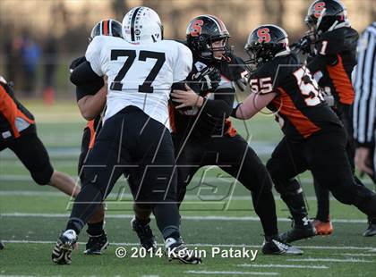 Thumbnail 2 in Xavier vs. Shelton (CIAC Class LL-Small Final) photogallery.