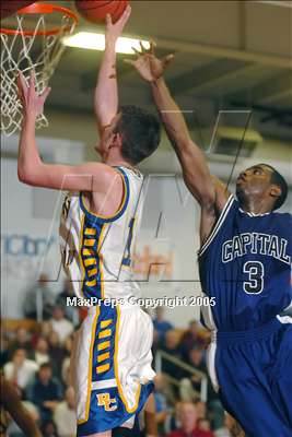 Thumbnail 1 in Capital Chr. vs Ripon Chr. (Sec. Semifinal) photogallery.