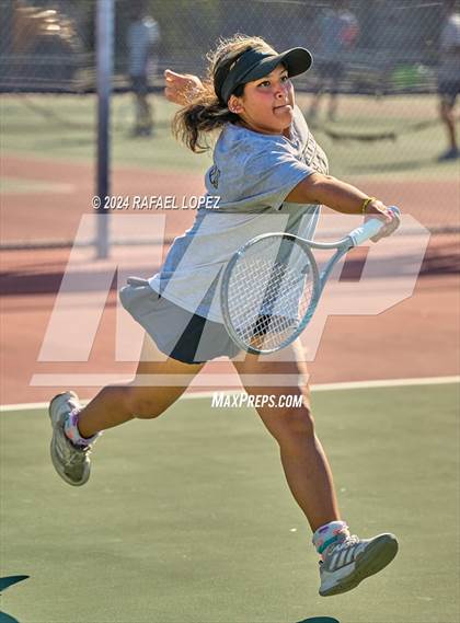 Thumbnail 2 in Fort Bend Kempner @ Galena Park (UIL Tennis 5A Region 3 Bi-District) photogallery.