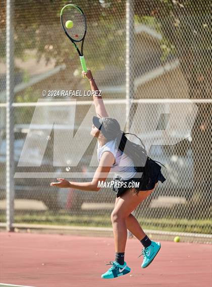 Thumbnail 2 in Fort Bend Kempner @ Galena Park (UIL Tennis 5A Region 3 Bi-District) photogallery.