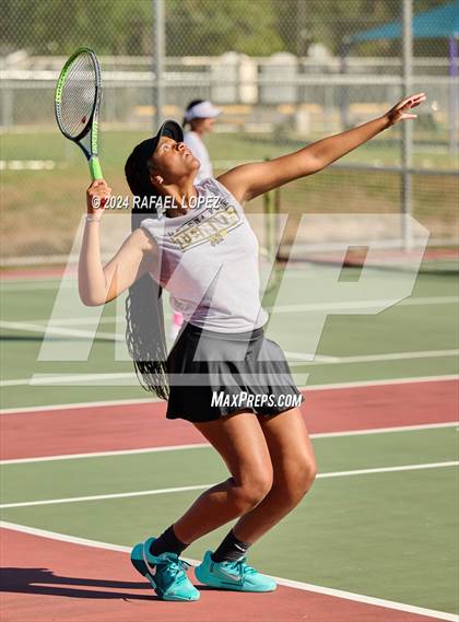 Thumbnail 1 in Fort Bend Kempner @ Galena Park (UIL Tennis 5A Region 3 Bi-District) photogallery.