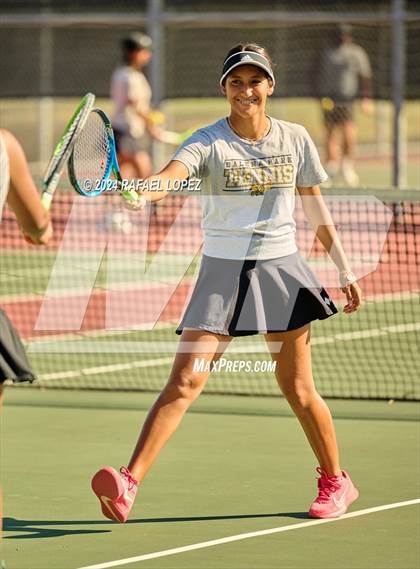 Thumbnail 3 in Fort Bend Kempner @ Galena Park (UIL Tennis 5A Region 3 Bi-District) photogallery.