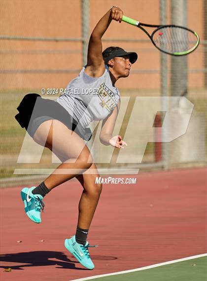 Thumbnail 1 in Fort Bend Kempner @ Galena Park (UIL Tennis 5A Region 3 Bi-District) photogallery.
