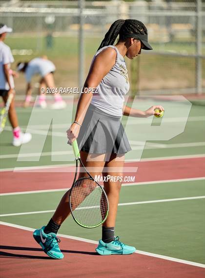 Thumbnail 3 in Fort Bend Kempner @ Galena Park (UIL Tennis 5A Region 3 Bi-District) photogallery.