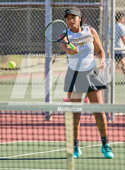 Thumbnail 2 in Fort Bend Kempner @ Galena Park (UIL Tennis 5A Region 3 Bi-District) photogallery.