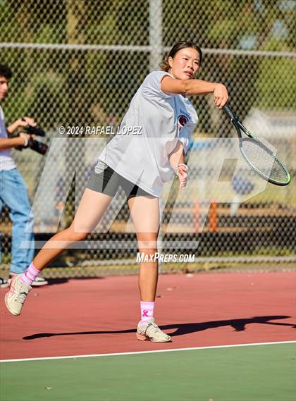Thumbnail 1 in Fort Bend Kempner @ Galena Park (UIL Tennis 5A Region 3 Bi-District) photogallery.