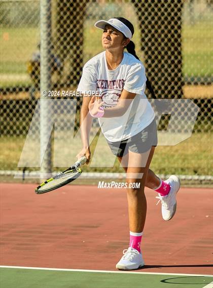 Thumbnail 1 in Fort Bend Kempner @ Galena Park (UIL Tennis 5A Region 3 Bi-District) photogallery.