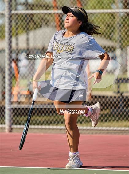 Thumbnail 2 in Fort Bend Kempner @ Galena Park (UIL Tennis 5A Region 3 Bi-District) photogallery.