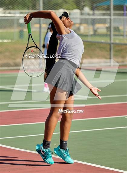 Thumbnail 2 in Fort Bend Kempner @ Galena Park (UIL Tennis 5A Region 3 Bi-District) photogallery.