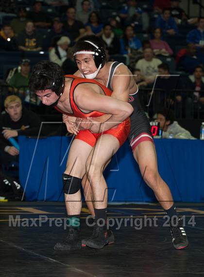 Thumbnail 3 in CIF SJS Masters Wrestling Championships (Finals) photogallery.