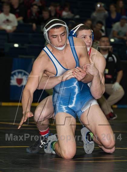 Thumbnail 2 in CIF SJS Masters Wrestling Championships (Finals) photogallery.