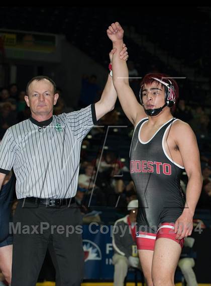 Thumbnail 3 in CIF SJS Masters Wrestling Championships (Finals) photogallery.
