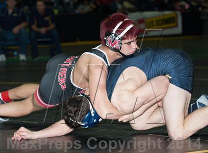 Thumbnail 2 in CIF SJS Masters Wrestling Championships (Finals) photogallery.