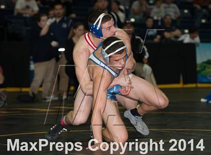 Thumbnail 2 in CIF SJS Masters Wrestling Championships (Finals) photogallery.
