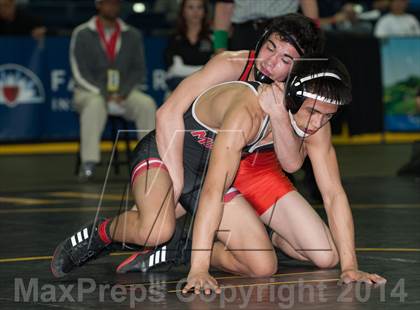 Thumbnail 2 in CIF SJS Masters Wrestling Championships (Finals) photogallery.