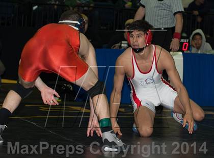 Thumbnail 2 in CIF SJS Masters Wrestling Championships (Finals) photogallery.