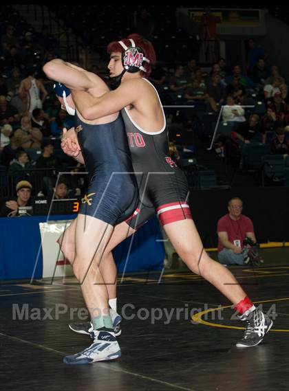 Thumbnail 3 in CIF SJS Masters Wrestling Championships (Finals) photogallery.