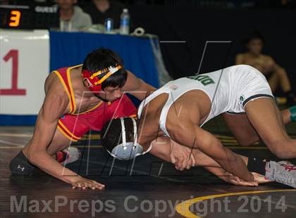 Thumbnail 2 in CIF SJS Masters Wrestling Championships (Finals) photogallery.