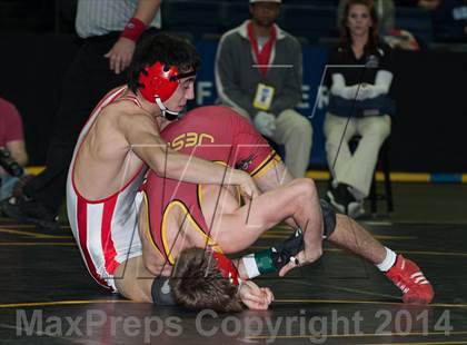 Thumbnail 2 in CIF SJS Masters Wrestling Championships (Finals) photogallery.