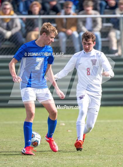 Thumbnail 3 in Christ the King vs. Voyager (NCHSAA 1A Final) photogallery.